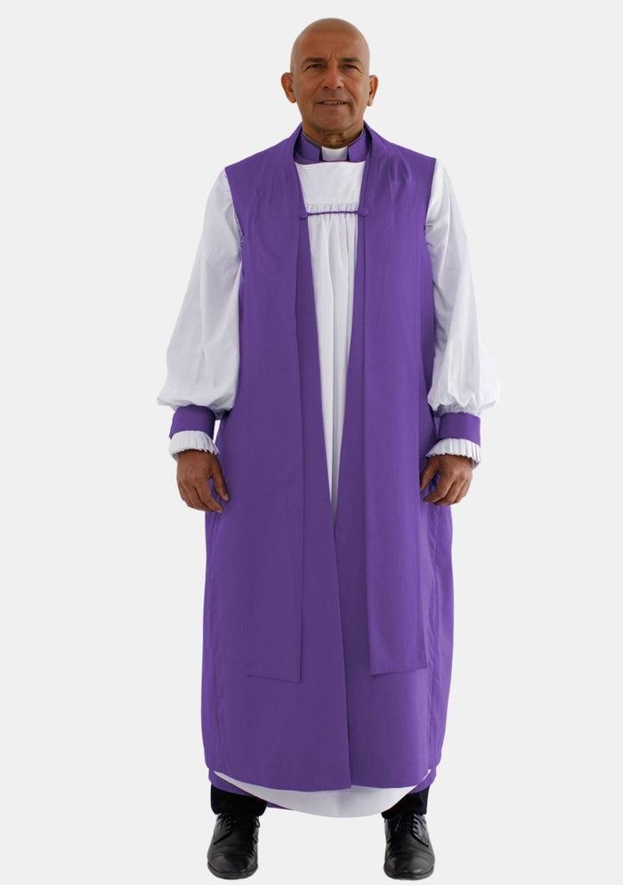 Men's Purple Chimere and Rochet Set