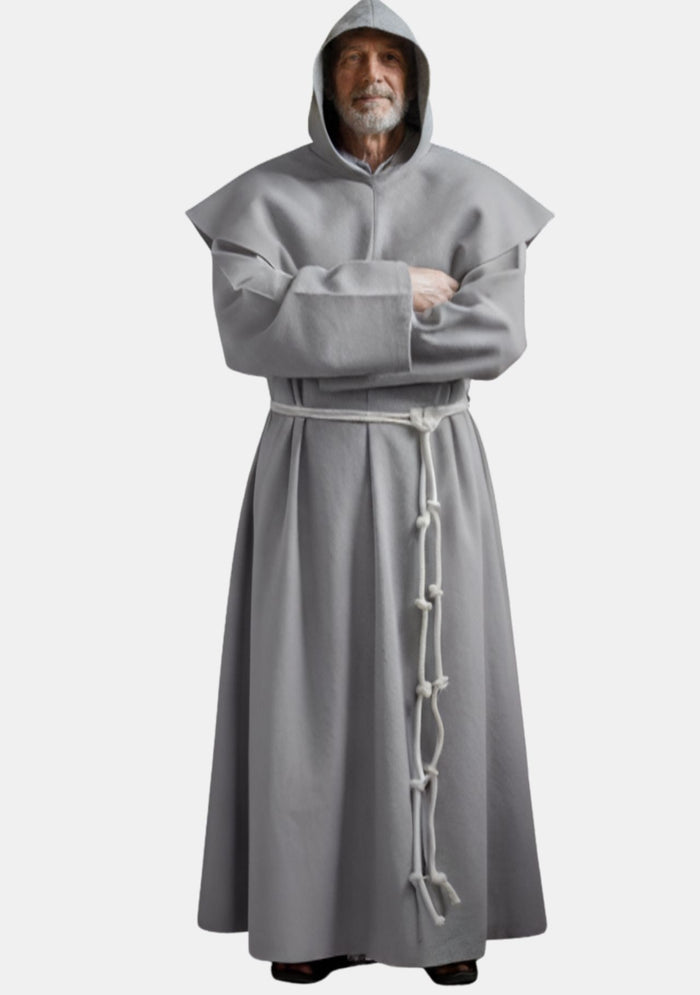 Traditional Gray Monk Robe