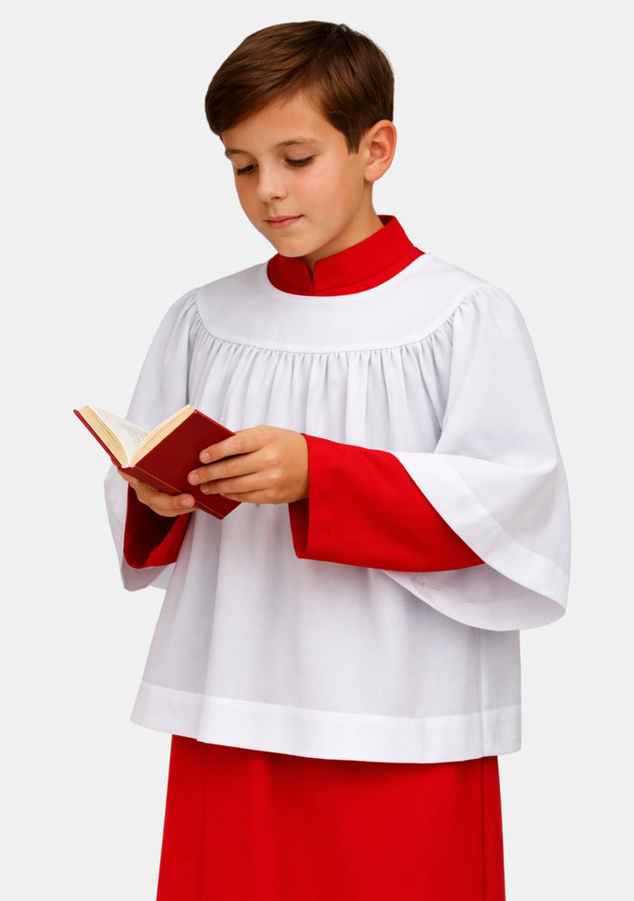 White Altar Assistant Surplice