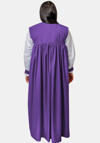 Purple Female Chimere and Rochet Set