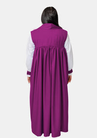 3 Stripe Red Purple Chimere and Rochet Set