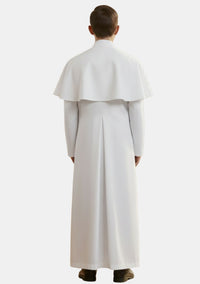 Imperial Altar Assistant White Cassock for Boys