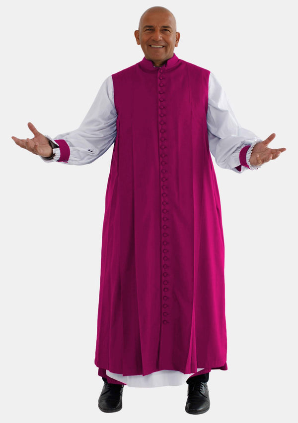 Adonai 33 Buttons Chimere Red Purple