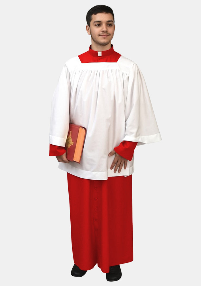 Adult Altar Server Cassock and Surplice