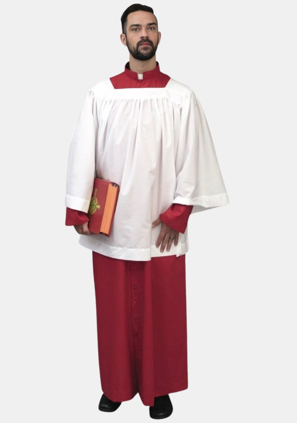 Adult Altar Server Cassock and Surplice