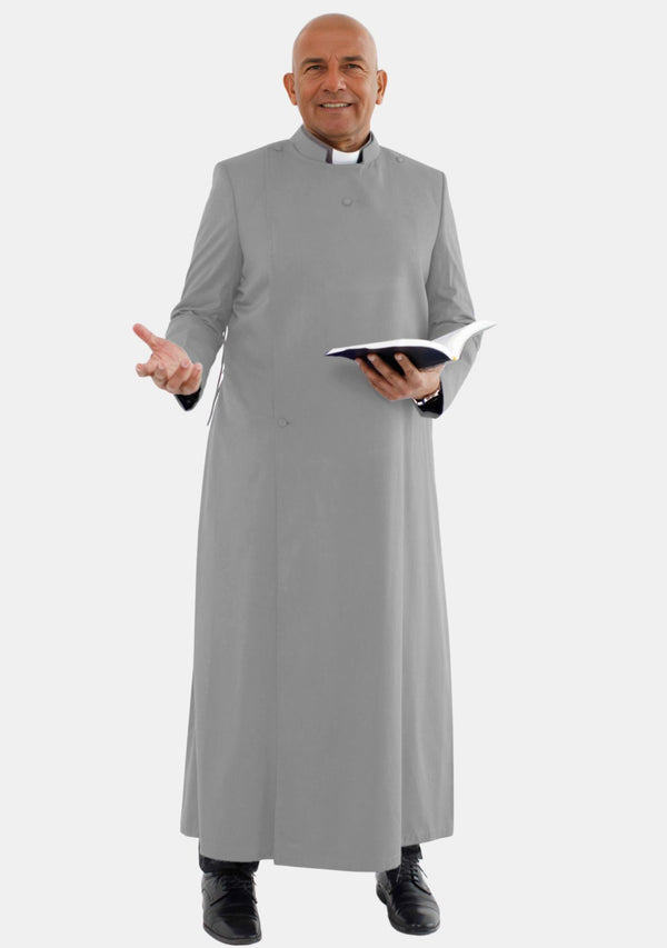 Grey Anglican Cassock for Men