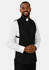 Amos Tab Collar Clergy Shirt Front for Men