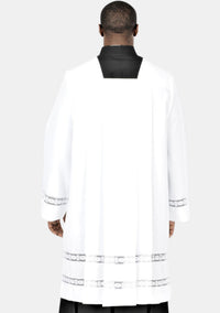 Angelic Square Neck Lace Surplice