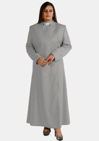 Women 3 Stripe Gray Chimere and Rochet Set