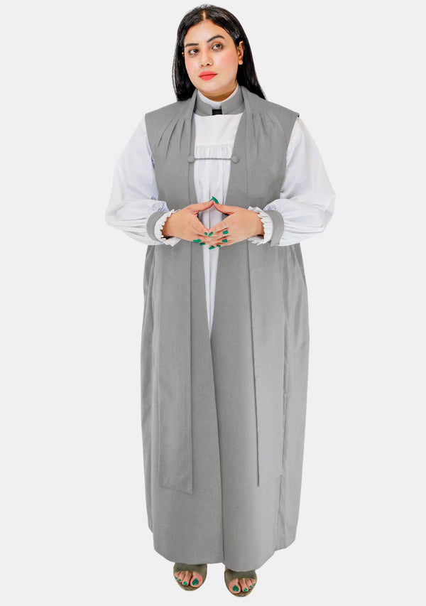 Valor Anglican Style Vestment for Women in Grey