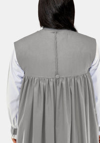Female Chimere and Rochet Set Gray