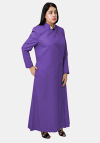 Anglican Roman Purple Cassock For Women