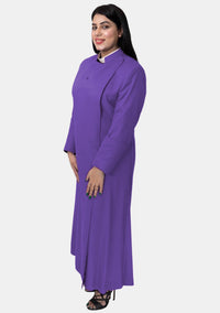 Anglican Roman Purple Cassock For Women