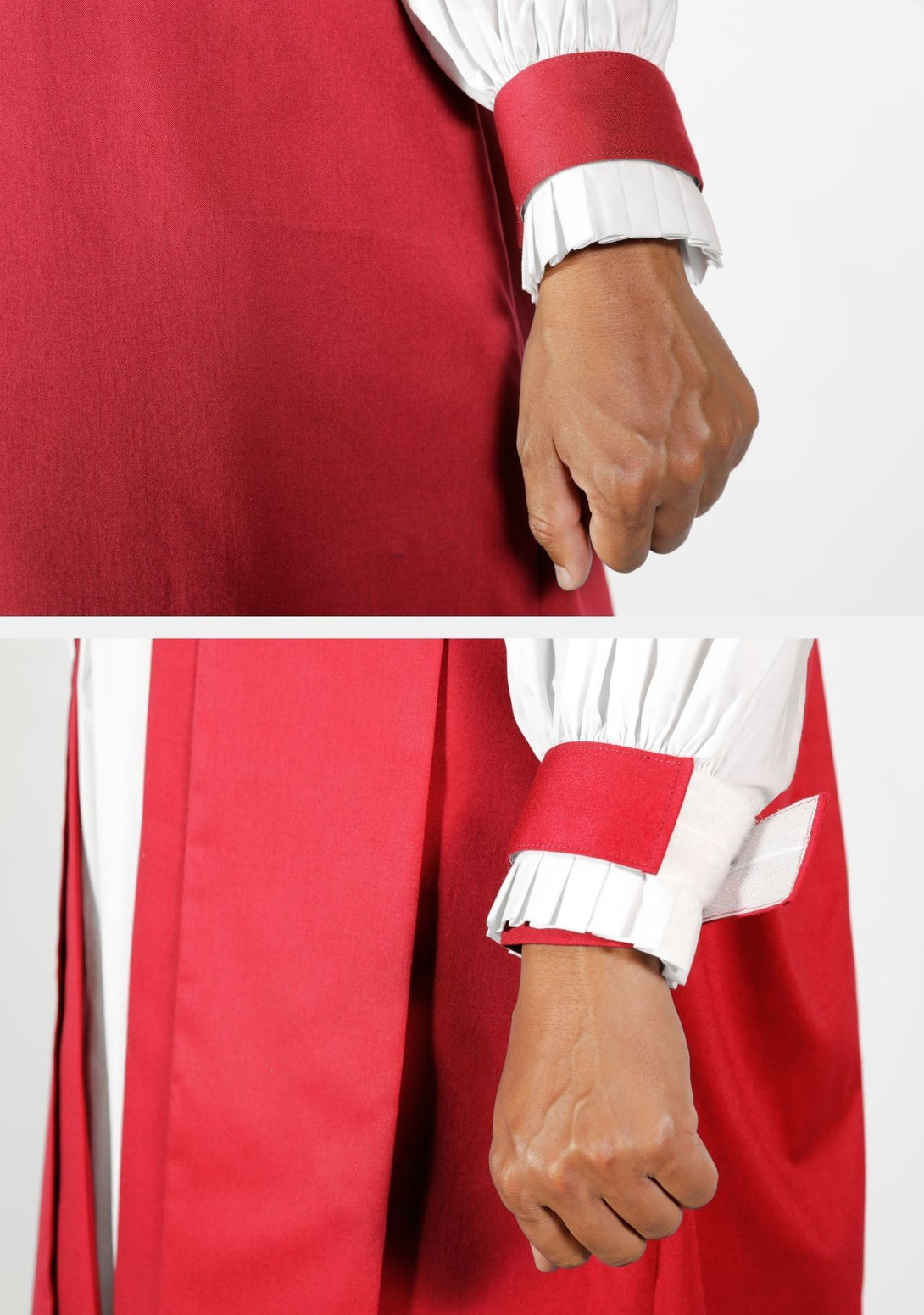 Men's Red Chimere and Rochet Set for Cardinals with Button and Loop ...