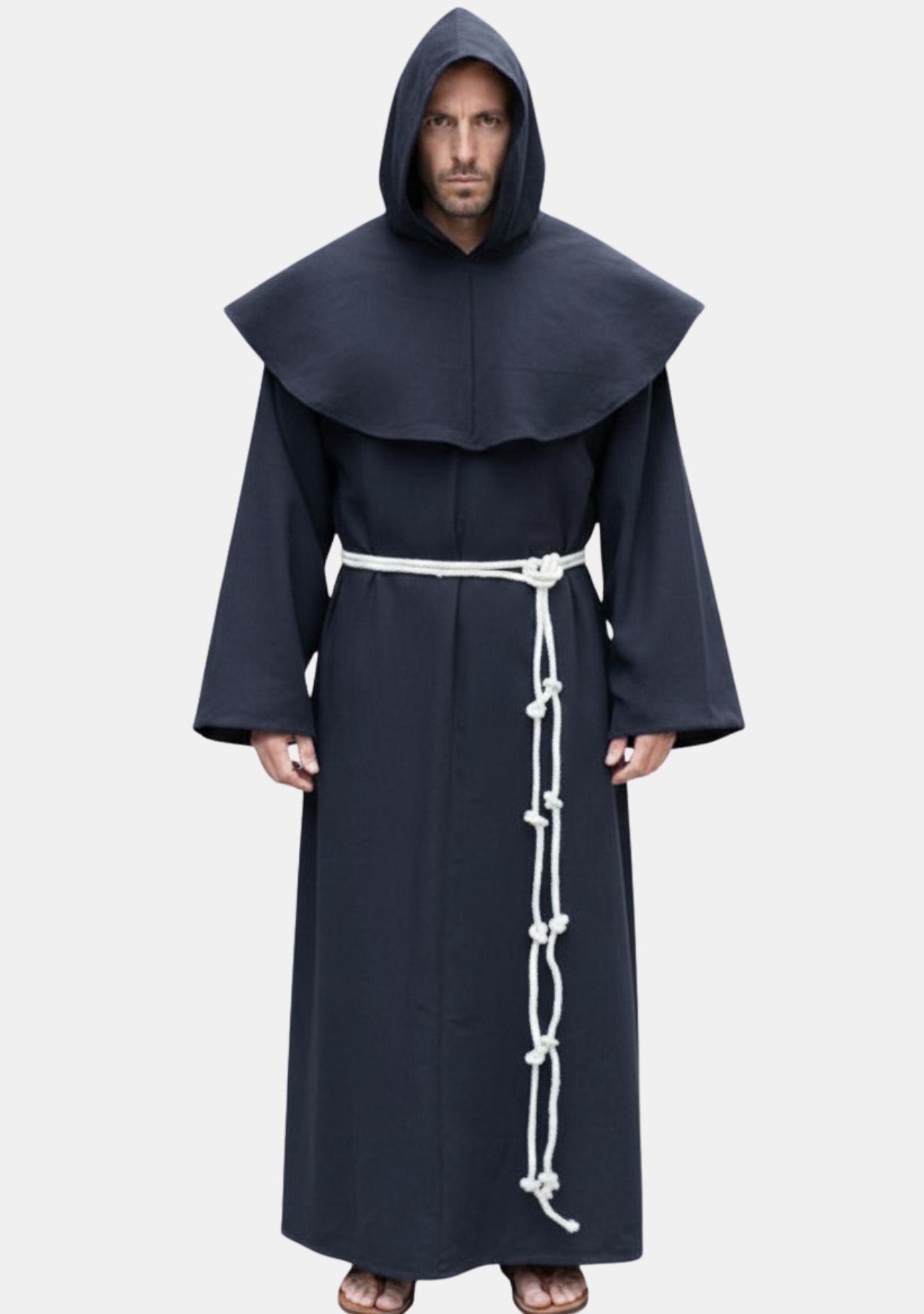 Authentic Black Monk Robe