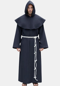 Authentic Black Monk Robe