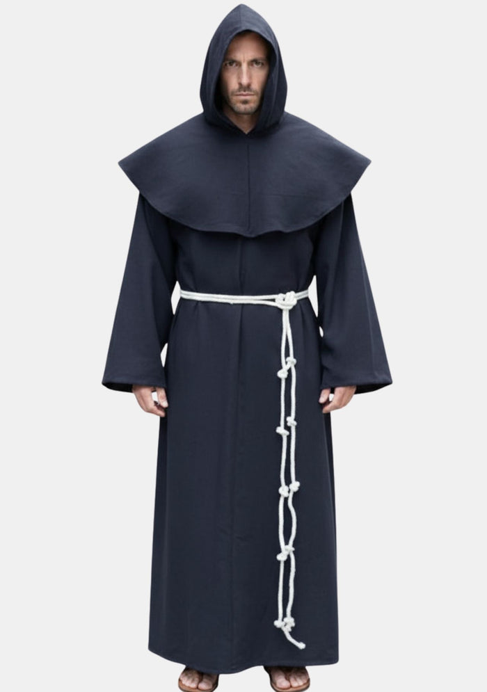 Authentic Black Monk Robe