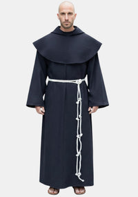 Authentic Black Monk Robe
