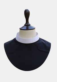 Back Button Clergy Bib Collar