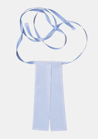 White Barrister Bands with Strings