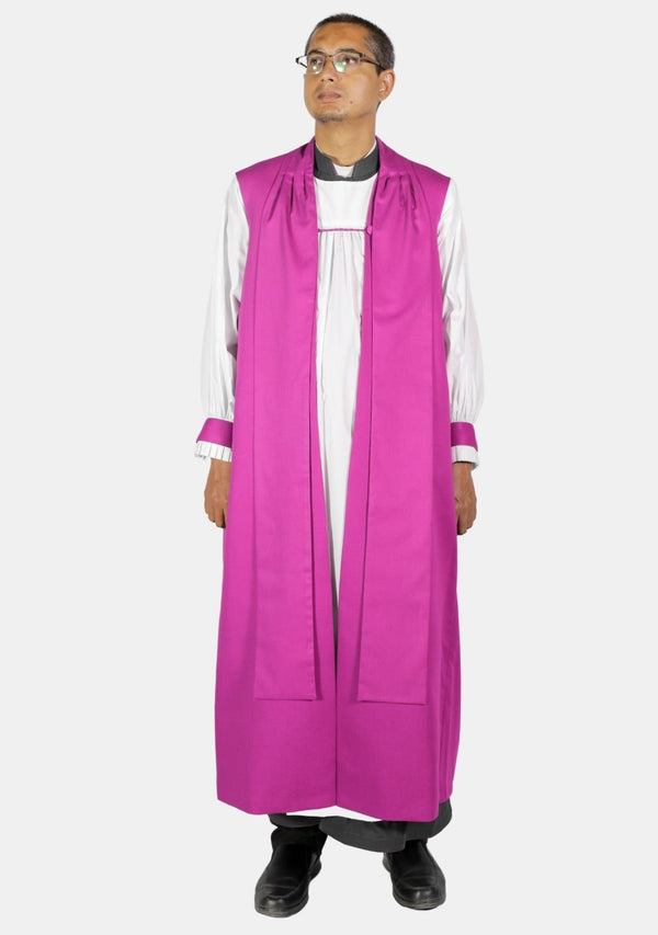 Clergy Chimere and Rochet Attire Package – Fuchsia