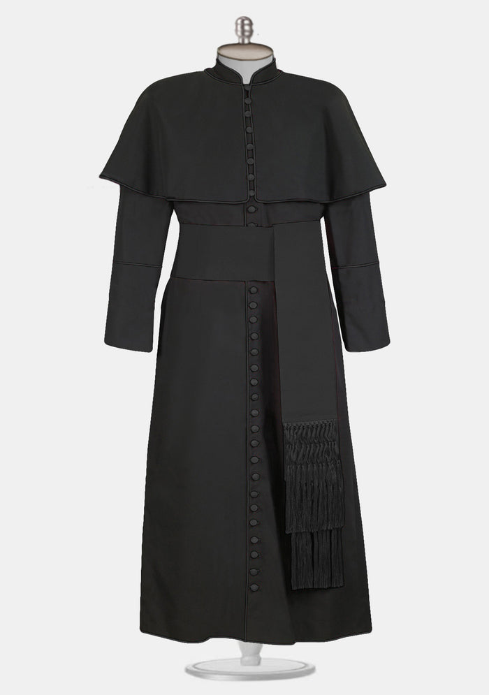 Henry Cassock for Men Royal Blue and Black Color