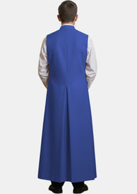 Boris Royal Blue Sleeveless Altar Boy Cassock