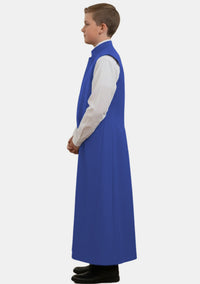 Boris Royal Blue Sleeveless Altar Boy Cassock