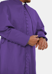 Caius Bishop Roman Cassock with Shoulder Cape for Men