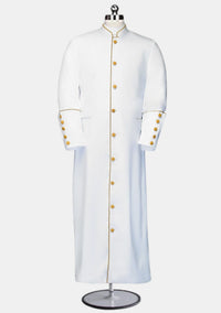 Caleb White And Gold Clergy Robes