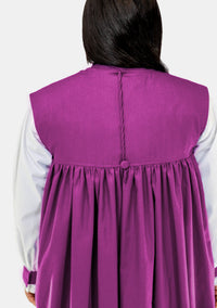Ladies Red Purple Chimere and Rochet Set