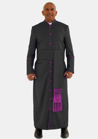 Chislon Black with Red Purple Bishops Robe