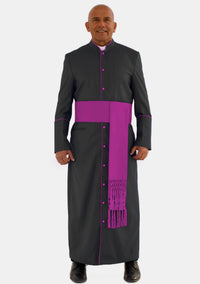 Chislon Black with Red Purple Bishops Robe