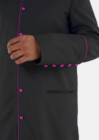 Chislon Black with Red Purple Bishops Robe