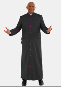 Chislon Black with Red Purple Bishops Robe