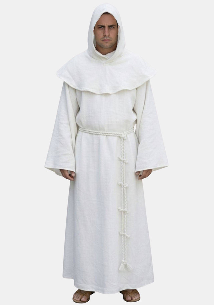 Cistercian White Hooded Monk Habit
