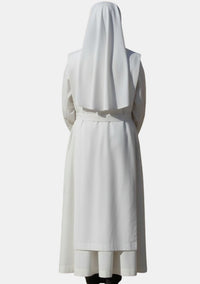 Clarissa White Nun Habit with Same Scapular