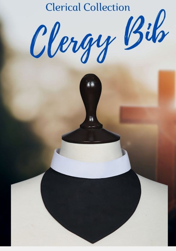 Clergy Bib Mini – Unisex With Back Button