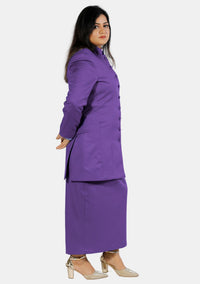 Female Roman Purple Clergy Suit