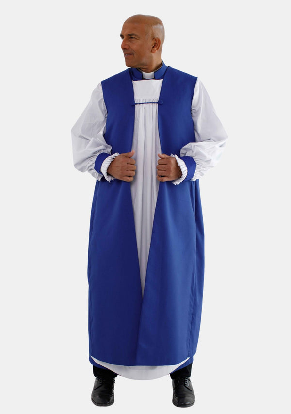 Anglican Traditional Chimere for Men Royal Blue