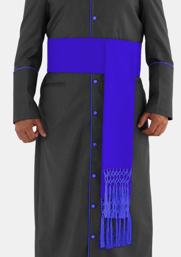 eClergys Royal Blue Band Cincture