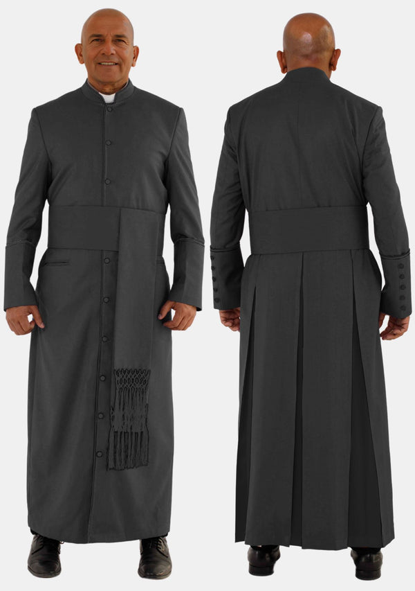 Darius Clergy Robe Black