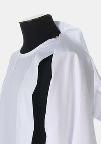 Double Pleat Pastor Alb for Men