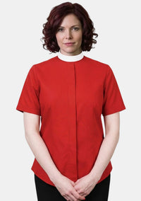 Female Neckband Clergy Shirts