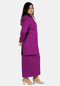 Female Red Purple Clergy Suit