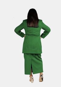 Female Green Clergy Suit