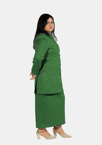 Female Green Clergy Suit
