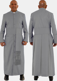 Gray Pastoral Robe for Men