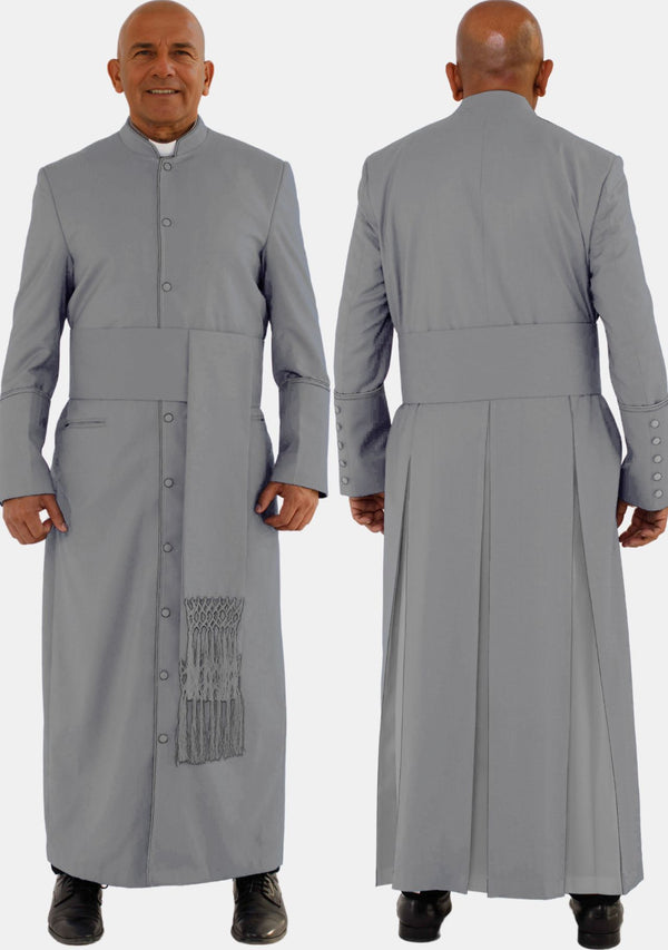 Festus Clergy Robe Gray