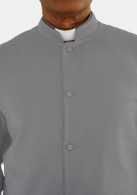 Gray Pastoral Robe for Men